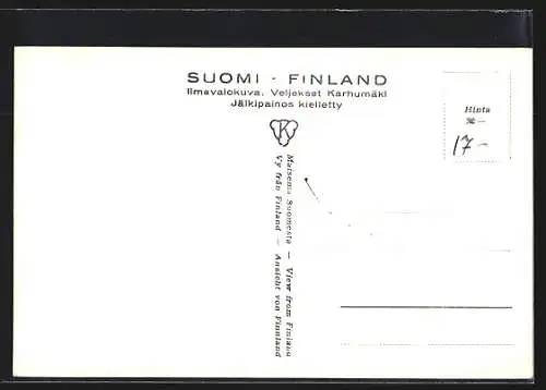 AK Punkaharju, Panomara der Seenkette mit Osern