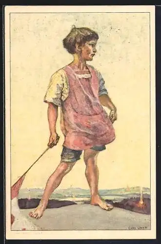 AK Schweizer Bundesfeier 1927, Zur Fürsorge für Invalide Krankenschwestern
