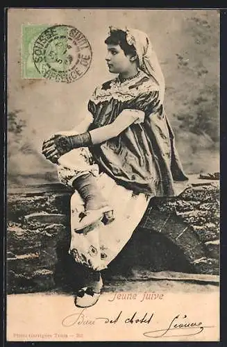 AK Jeune juive