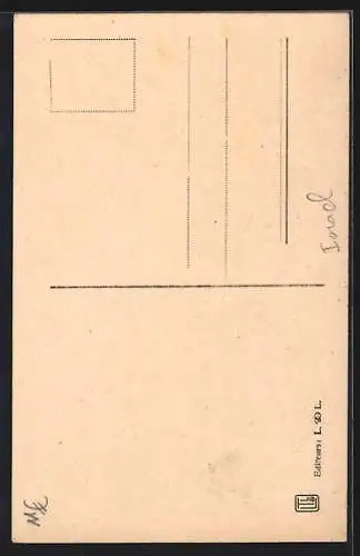 AK Vieux rabbin, Alter Rabbiner mit Turban u. Bart