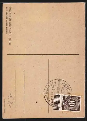 AK Portrait Ernst Thälmann im Anzug