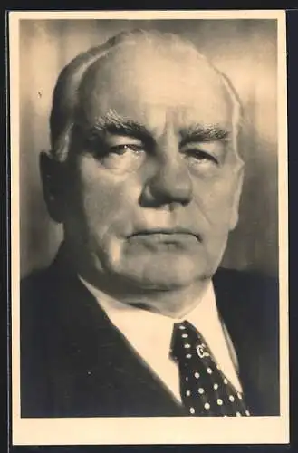 Maximum-AK Staatspräsident Wilhelm Pieck, DDR-Propaganda