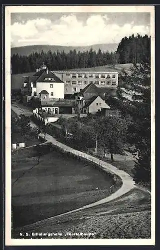AK Giehren, N.S. Erholungsheim Förstelbaude i. Isergebirge
