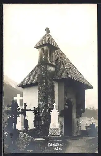 AK Kitzbühel, Kapelle mit Friedhof