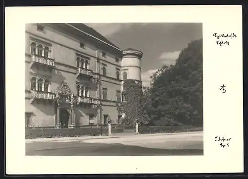 AK Spittal a. Dr., Ansicht vom Schloss