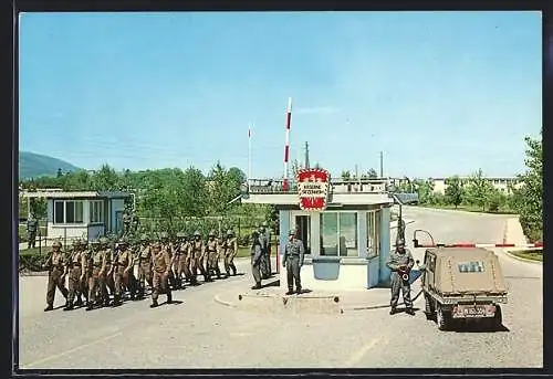 AK Salzburg, Kaserne Siezenheim, Einfahrt