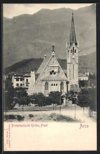 AK Arco, Protestantische Kirche, Front