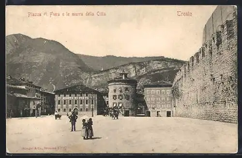 AK Trento, Piazza di Fiera e le murra della Citta