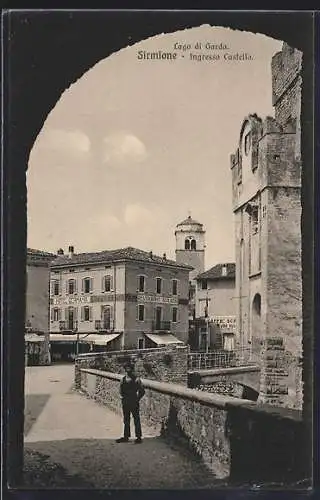 AK Sirmione /Lago di Garda, Ingresso Castello