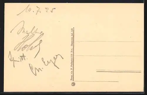 AK Bassano del Grappa, Angolo della Piazza V. E. e Municipio