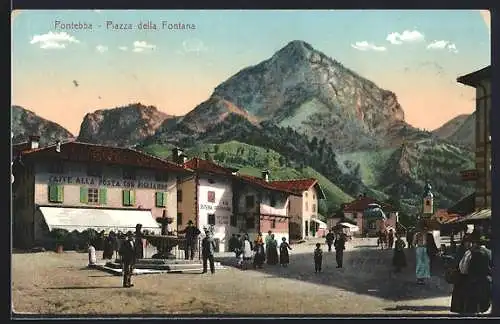 AK Pontebba, Piazza della Fontana