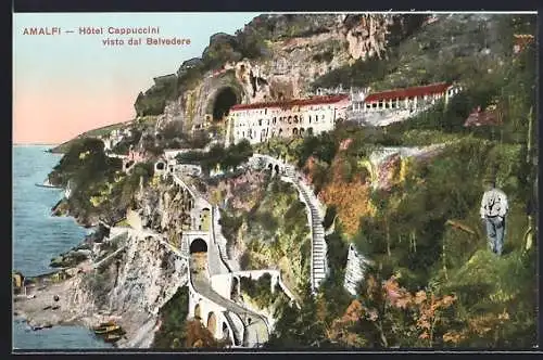 AK Amalfi, Hôtel Cappuccini visto dal Belvedere