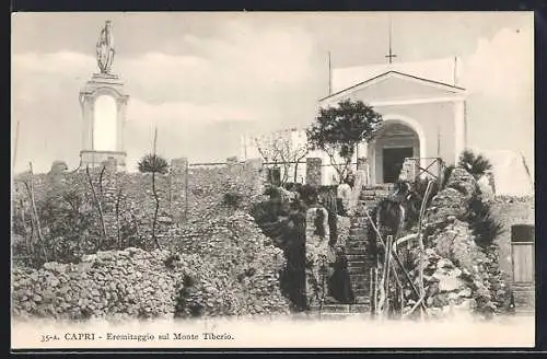 AK Capri, Eremitaggio sul Monte Tiberio