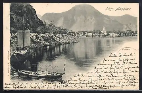 AK Baveno /Lago Maggiore, Panorama