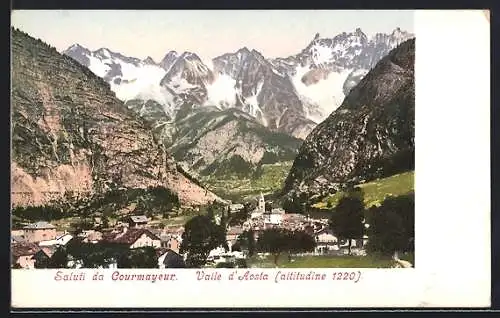 AK Courmayeur /Valle d`Aosta, Panorama
