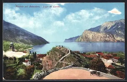 AK Torbole /Lago di Garda, Torbole col Belvedere