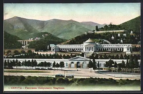 AK Genova, Panorama Camposanto-Staglieno