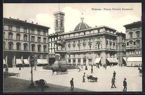 AK Firenze, Piazza Vittorio Emanuele