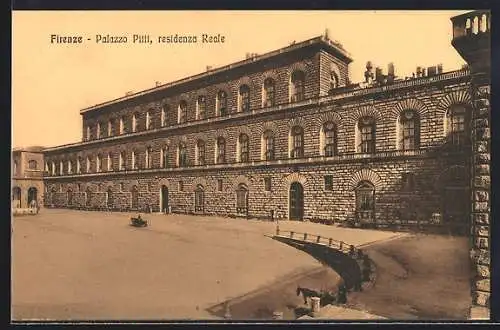 AK Firenze, Palazzo Pitti, residenza Reale