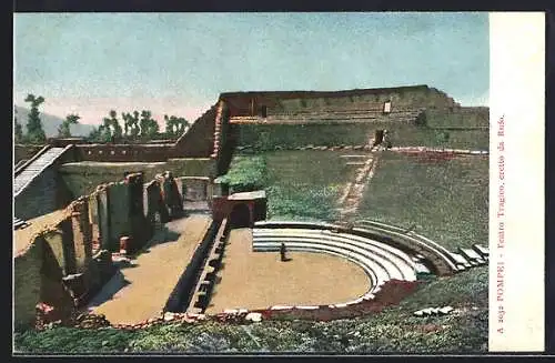 AK Pompei, Teatro Tragico, eretto da Rufo