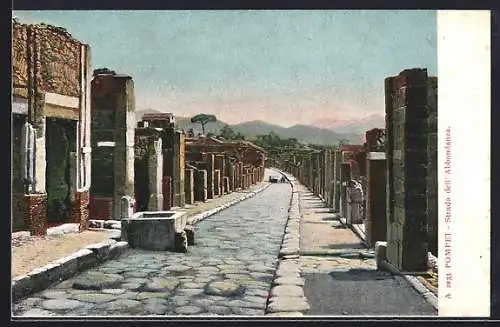 AK Pompei, Strada dell` Abbondanza
