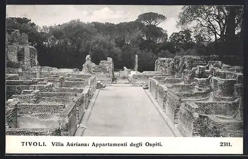 AK Tivoli, Villa Adriana, Appartamenti degli Ospiti