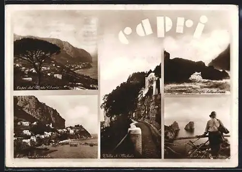 AK Capri, Villa S. Michele, Marina Grande, Scoglio delle Sirene