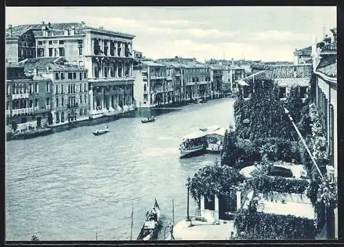 AK Venezia, Il Canal Grande visto dalla Pensione Casa Petrarca