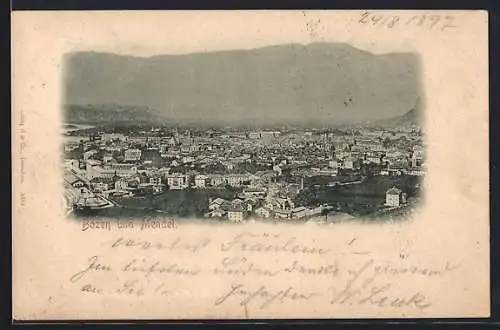 AK Bozen, Teilansicht mit Mendel