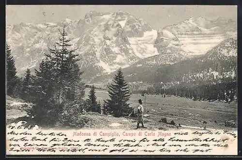 AK Madonna di Campiglio, Campo di Carlo Magno