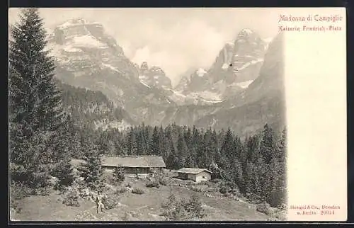 AK Madonna di Campiglio, Kaiserin Friedrich-Platz
