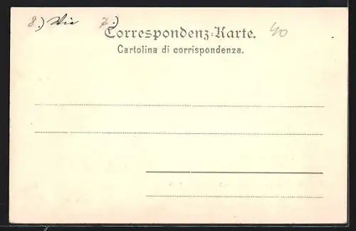 AK Arco, Castell mit Blick auf Monte Baldo und Monte Maggiore