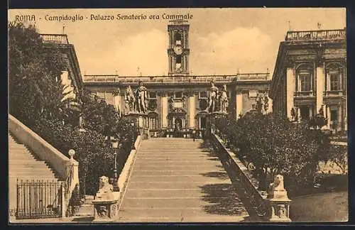 AK Roma, Campidoglio, Palazzo Senatorio ora Comunale