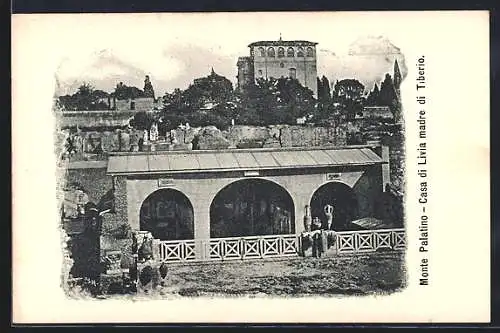 AK Roma, Monte Palatino, Casa di Livia madre di Tiberio