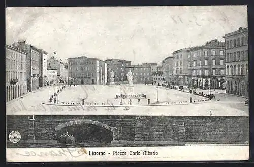 AK Livorno, Piazza Carlo Alberto