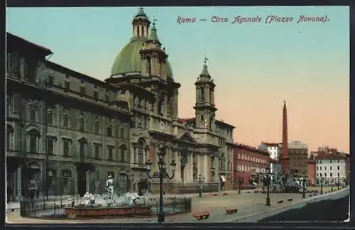 AK Roma, Circo Agonale, Piazza Navona