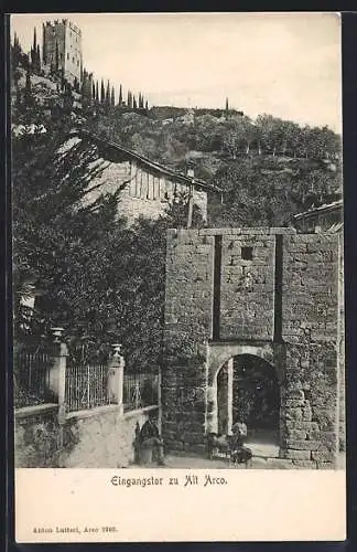 AK Arco, Eingangstor zur Altstadt