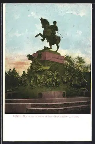 AK Torino, Monumento ad Amedeo di Savoia Duca d`Aosta