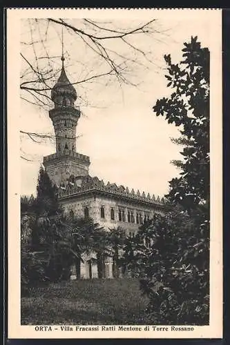 AK Orta, Villa Fracassi Ratti Mentone di Torre Rossano