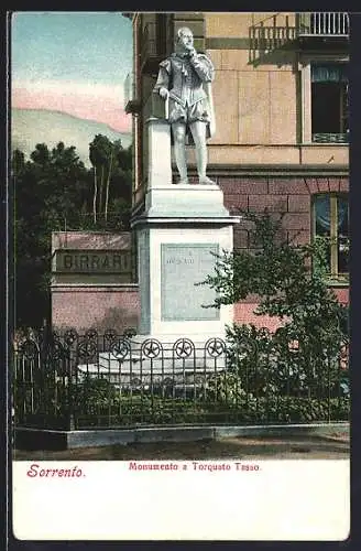 AK Sorrento, Monumento a Torquato Tasso