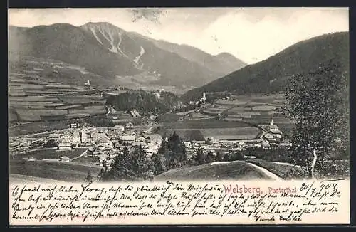 AK Welsberg /Pusterthal, Panorama mit Bergen