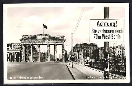 AK Berlin, Brandenburger Tor