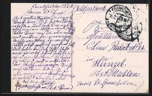 AK Morgen müssen wir marschieren..., Soldat und Fräulein