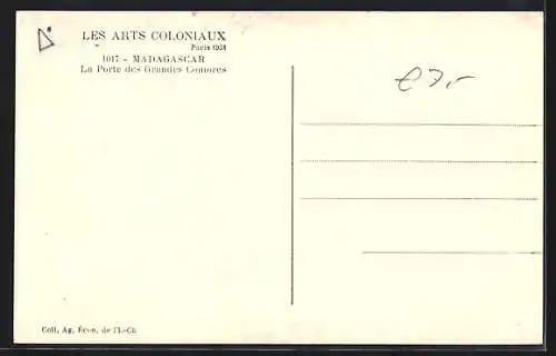 AK Paris, Exposition coloniale internationale 1931, Les Arts Coloniaux, Madagascar, Völkerschau