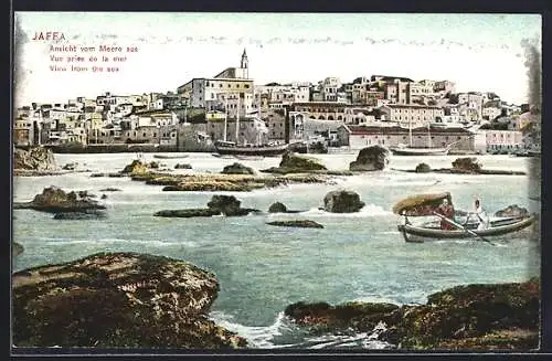 AK Jaffa, Ansicht vom Meere aus