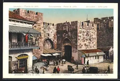 AK Jerusalem, Puerta de Jafa