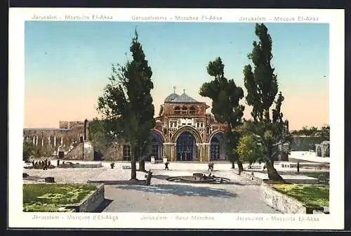 AK Jerusalem, Aksa Moschee, Mesquita El-Aksa