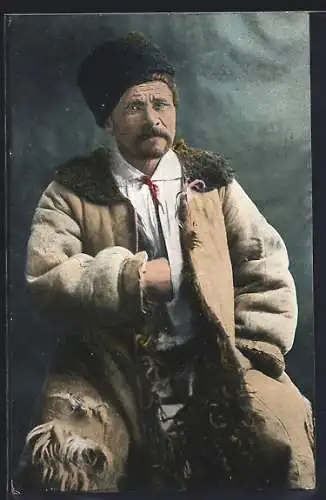 AK Typ z Podola, russischer Bauer