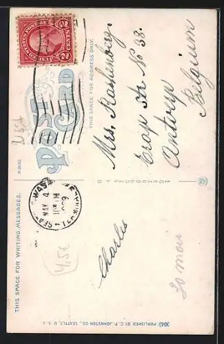 AK Chief Seattle After whom the City of Seattle is named, Indianer