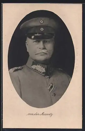 AK Porträt General von der Marwitz